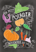 Potager coloré pour un novembre festif